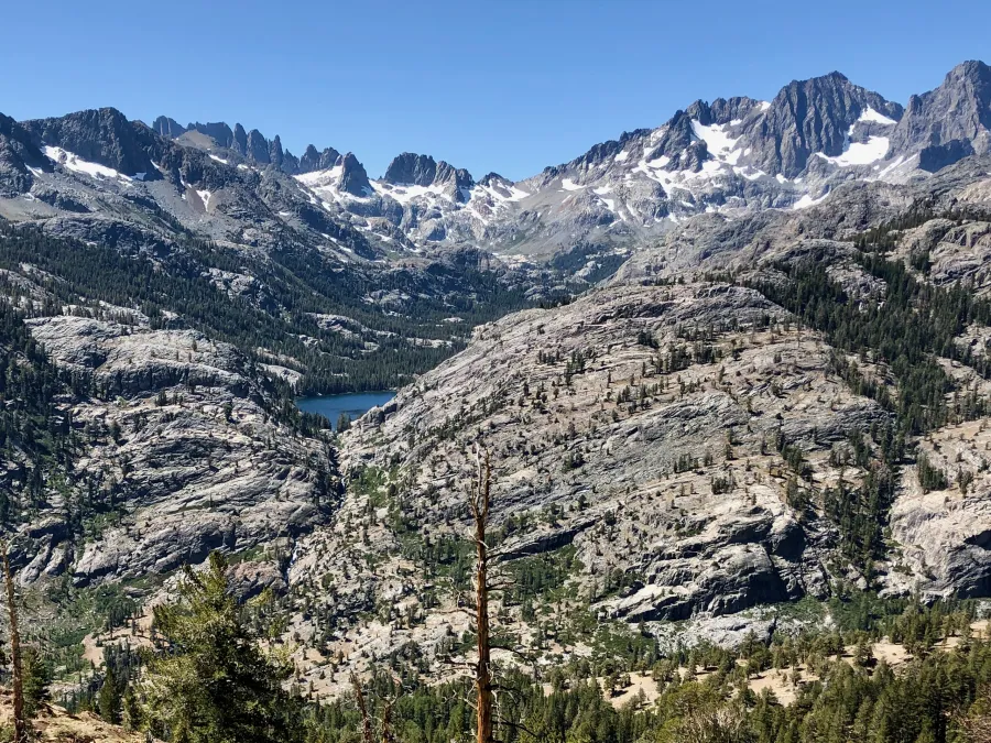 Minarets and Shadow Lake in Ansel Adams Wilderness