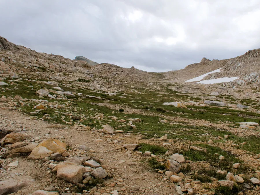 Climbing to Muir Pass