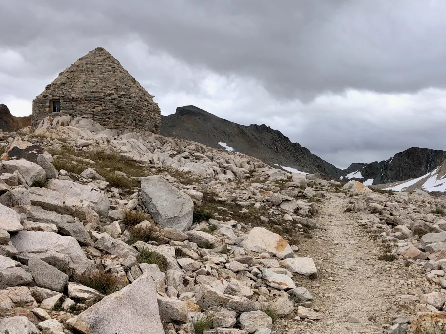 Reaching Muir Pass 