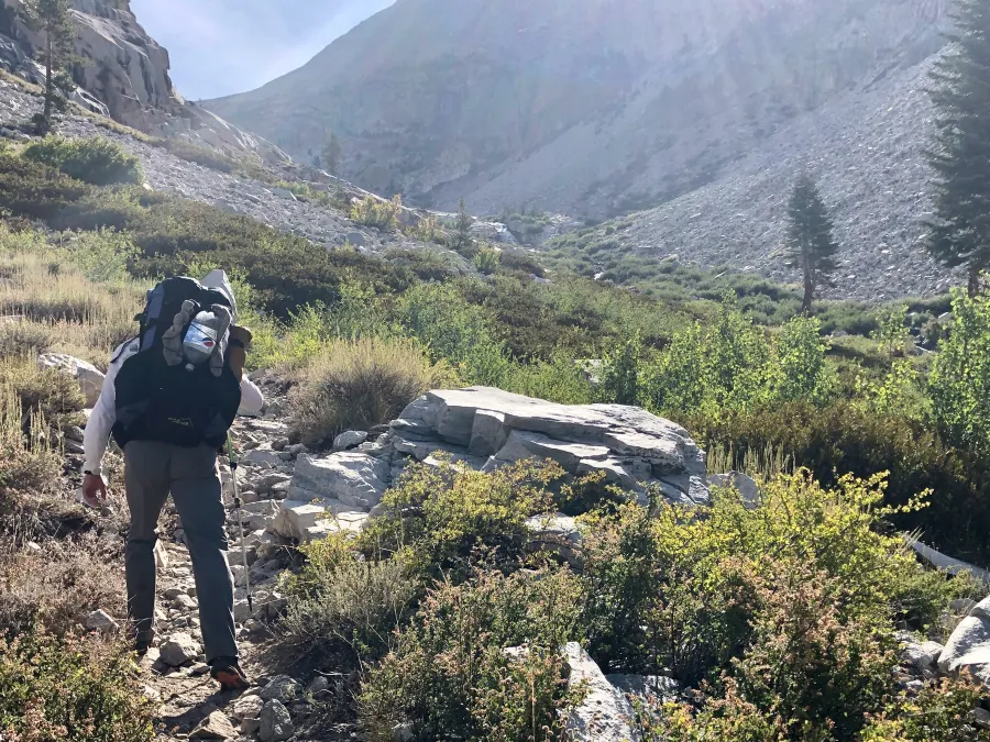 Pathfinder walks on the JMT and PCT