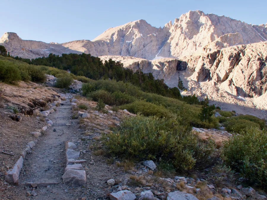 Nearing Forester Pass
