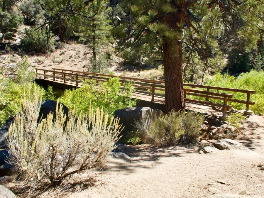 A second bridge over the South Fork of Kern River