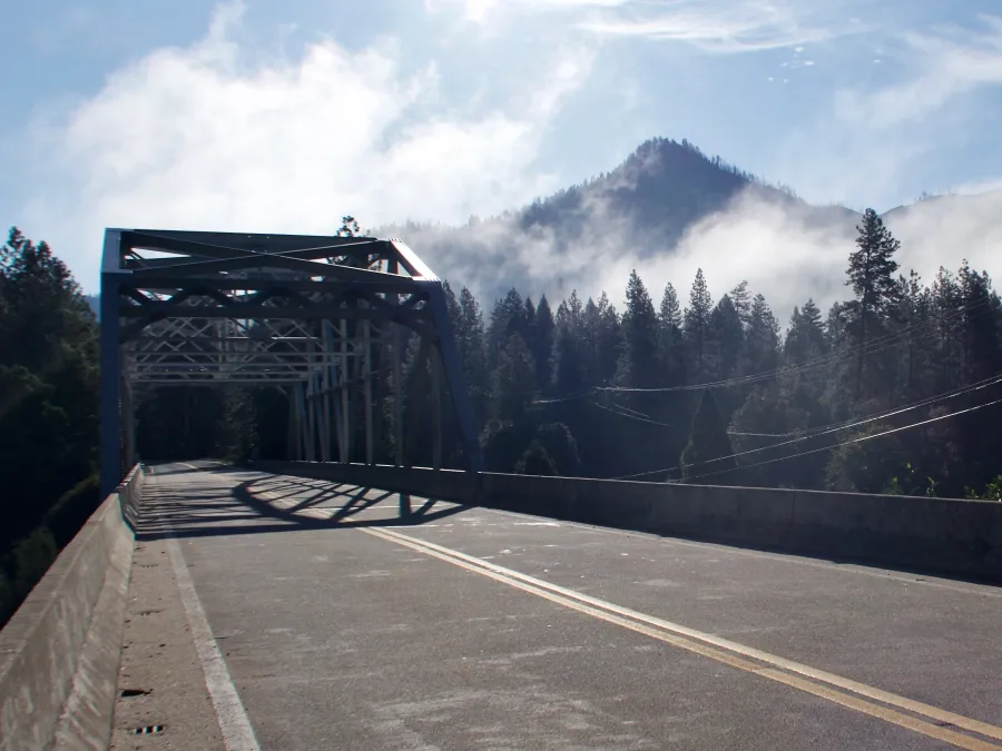 Crossing the Klamath River