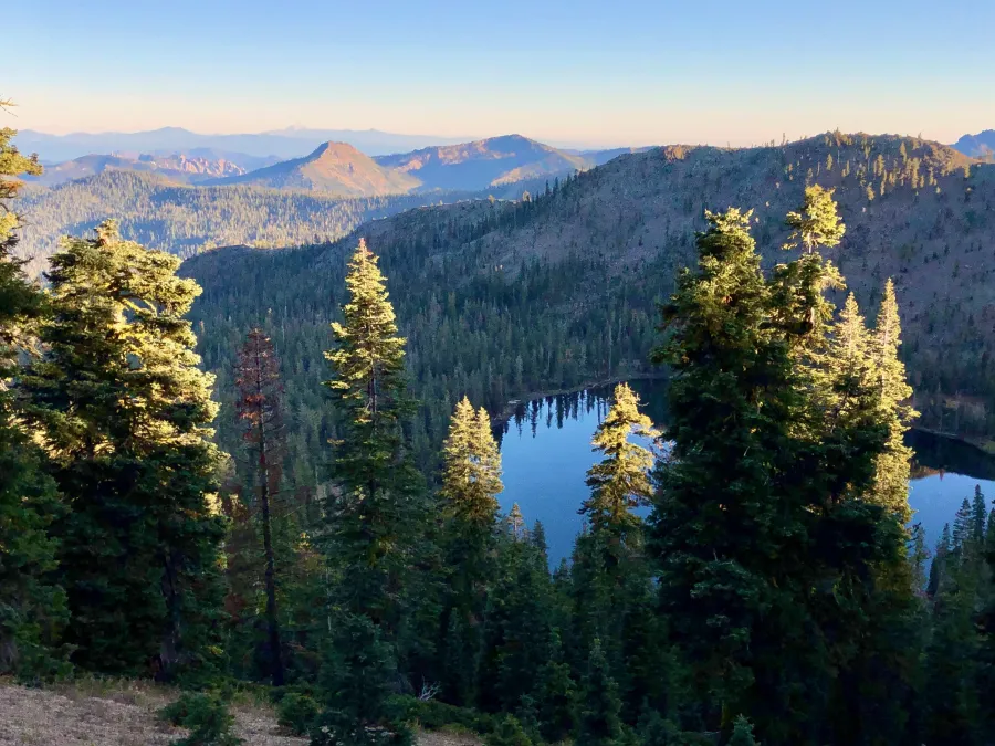 A view of Toad Lake