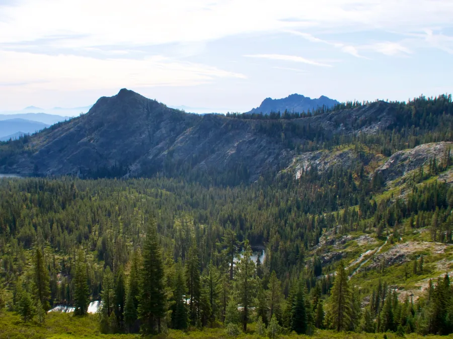 A glimpse of Castle Crags
