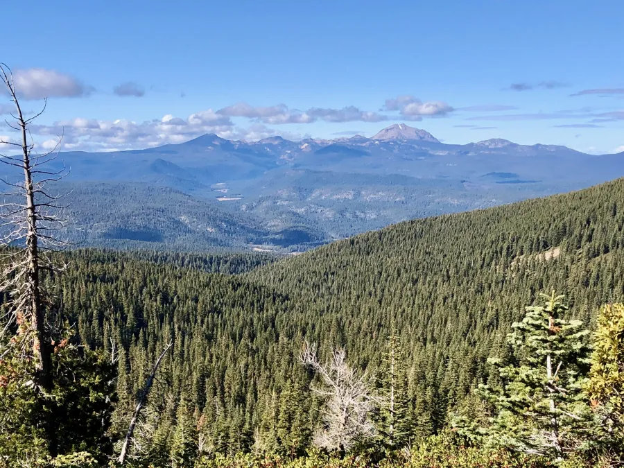 A view of Lassen Peak