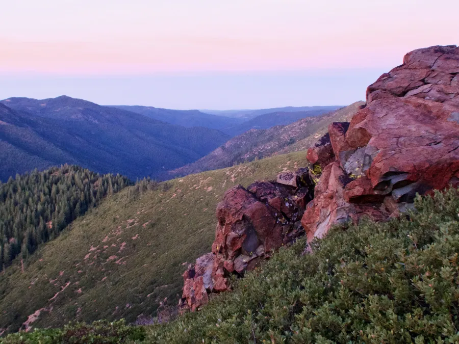 Sunrise on the PCT