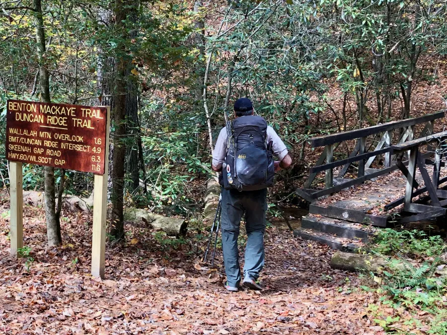 Crossing Little Skeenah Creek