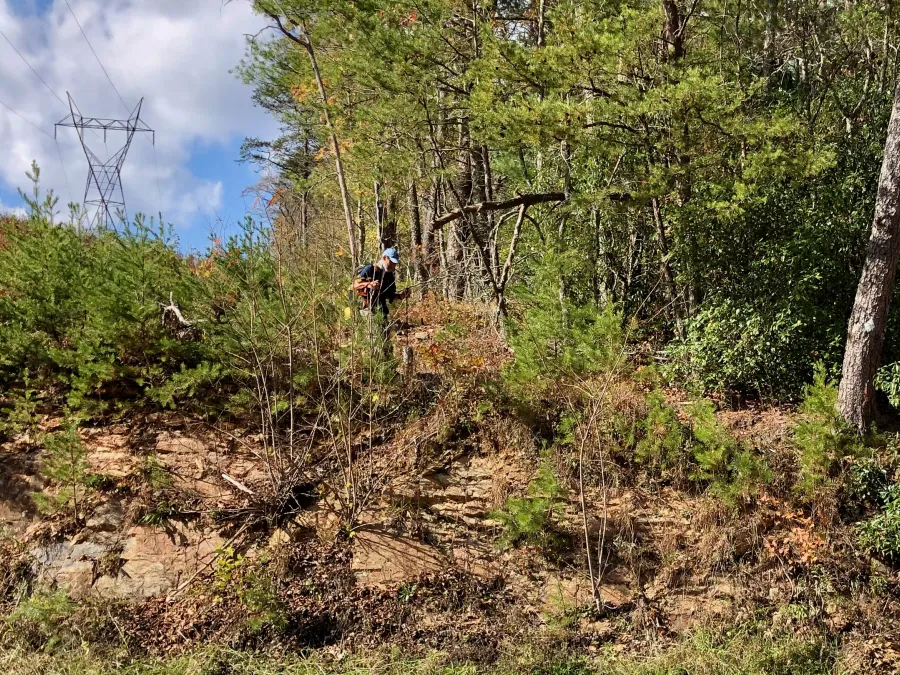 Tengo Hambre arrives at Unicoi Gap