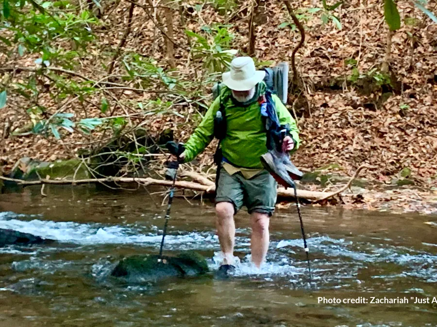 Gravity crosses Brookshire Creek