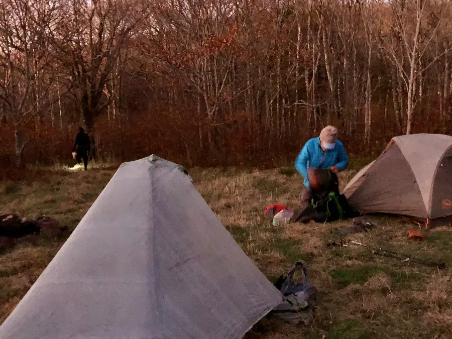Campsite at Whigg Meadow