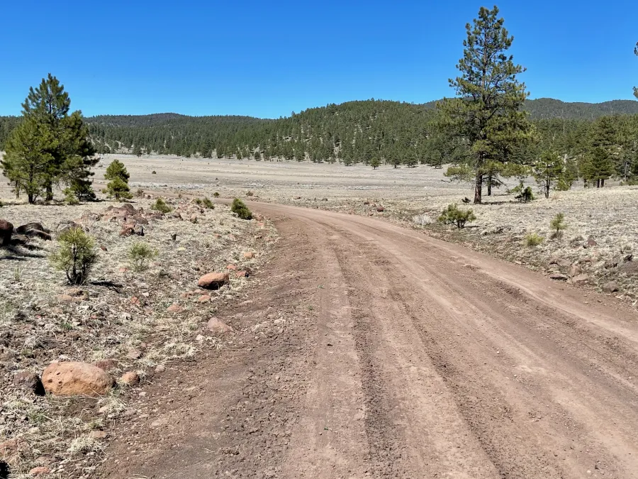 Back on a better gravel road