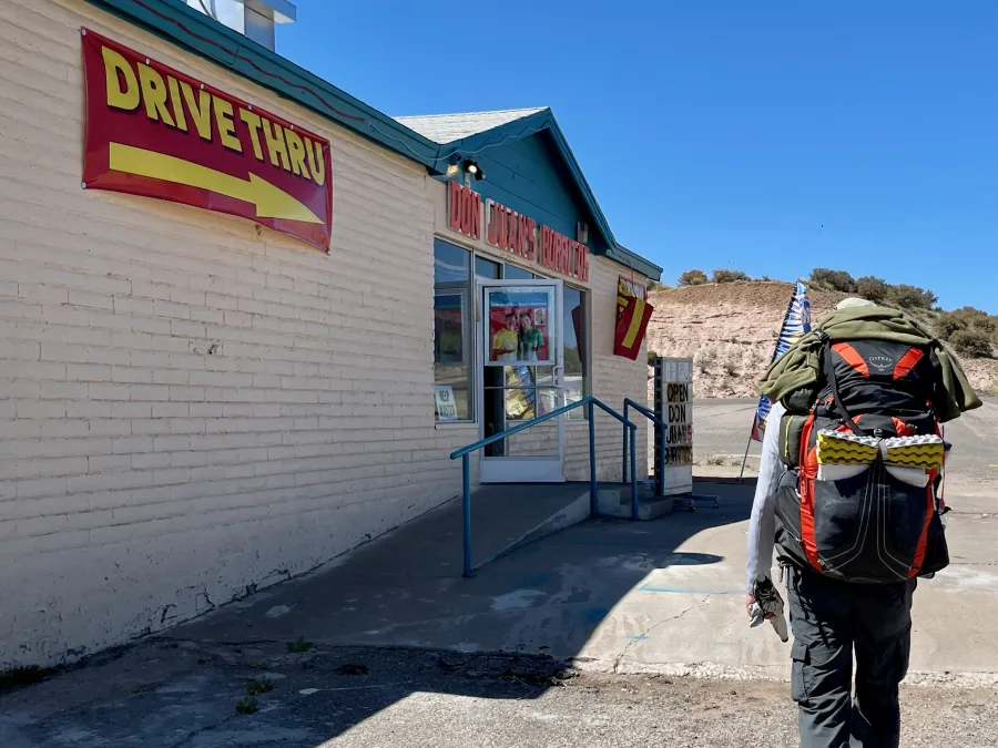 A closed burrito shop in Tyrone