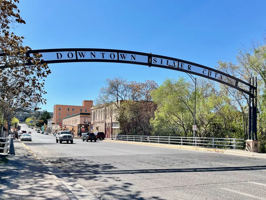 Gateway to downtown Silver City