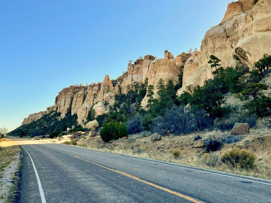 NM 117 at the Narrows