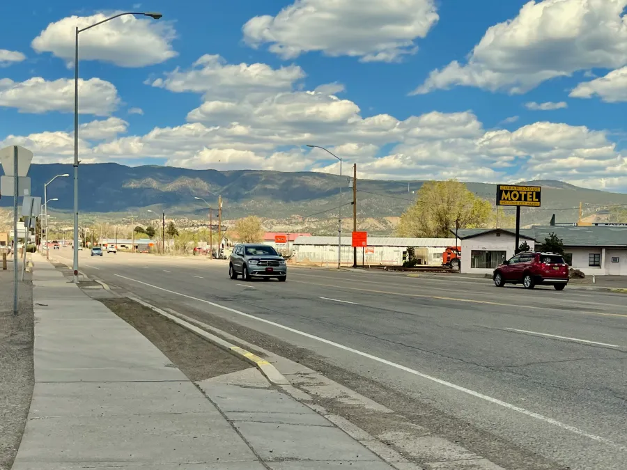 Entering Cuba, New Mexico