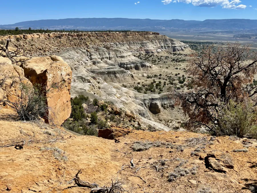 A view from the rim of Mesa Portales