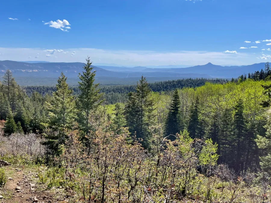 A view of the valley ahead