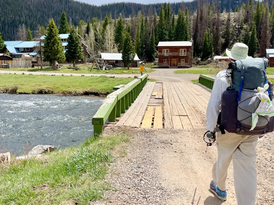 Entering Platoro, Colorado