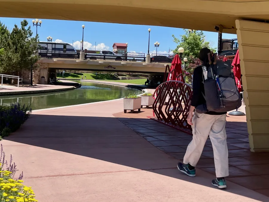 Walking through Pueblo, Colorado