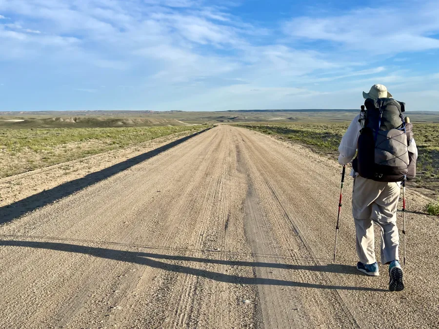 Nearing the trail