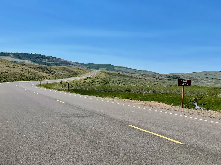 Crossing Sage Creek