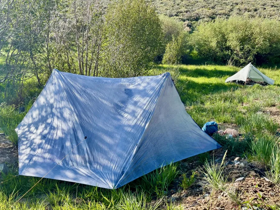 Tents in Deep Gulch