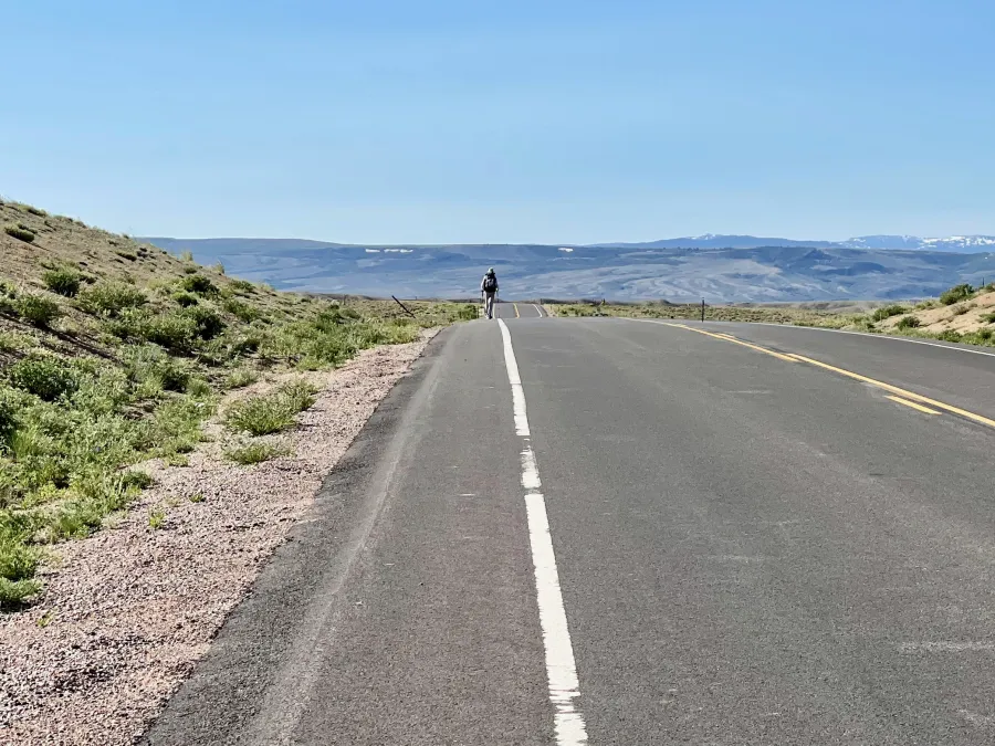 Top O' walks on Sage Creek Road