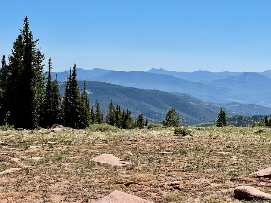 A view of Bears Ears Peak