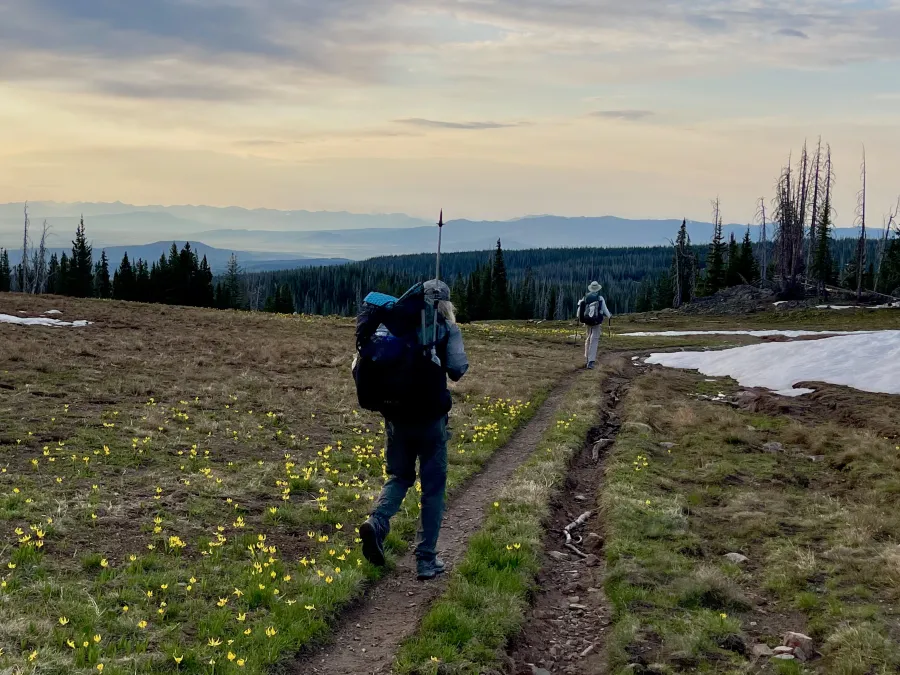 Dawn on the Continental Divide Trail