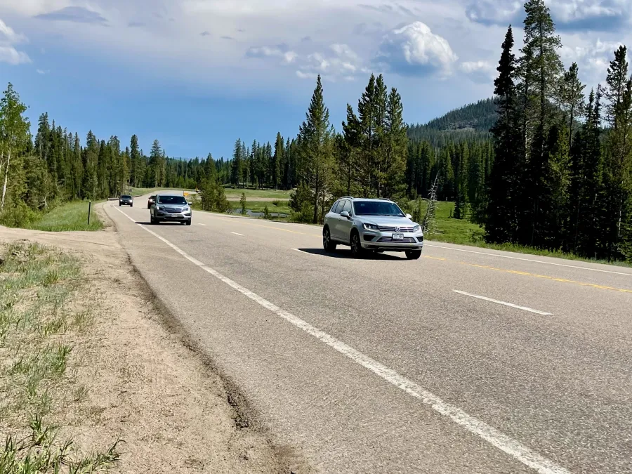 U.S. Highway 40 near Rabbit Ears Pass