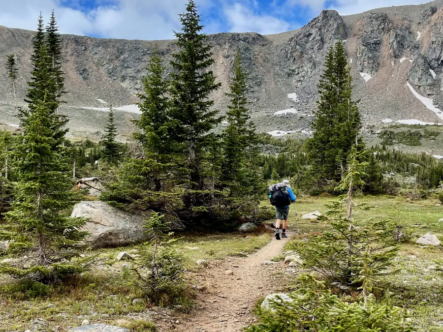 OT walks across the cirque