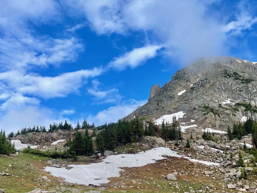 Looking toward Devil's Thumb