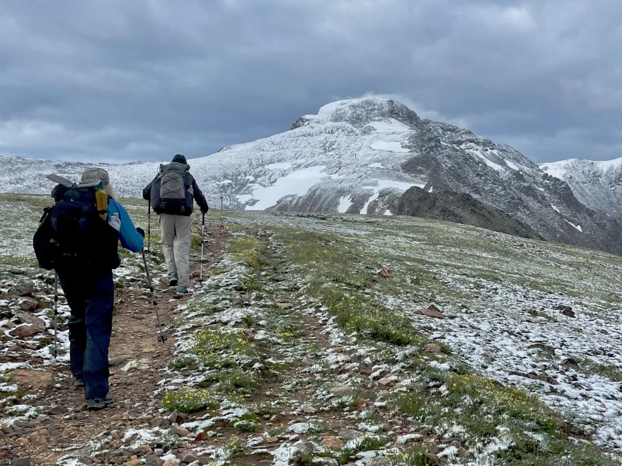 Approaching James Peak