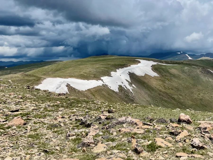 A distant storm