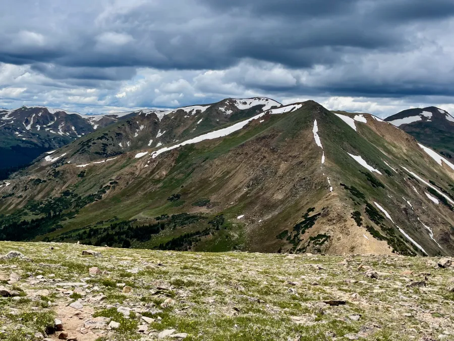 Looking toward Vasquez Peak