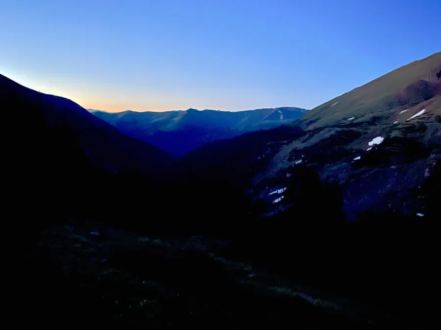 Dawn at Herman Gulch