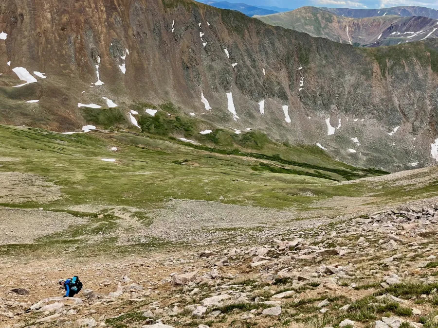 Descending to Ruby Gulch