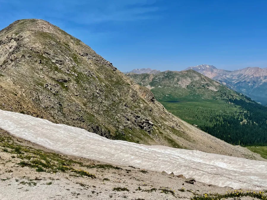 A view from Lake Ann Pass