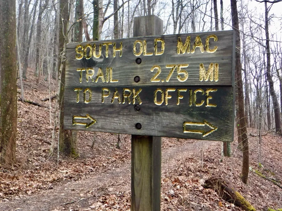Trail sign