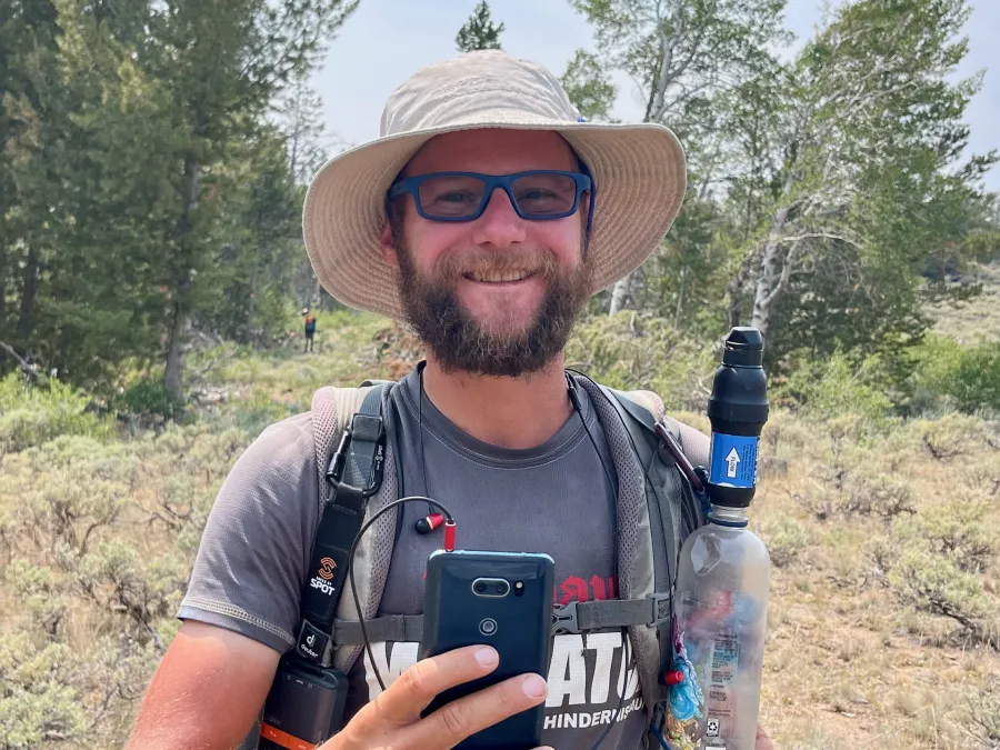 A hiker from Germany named Blitz