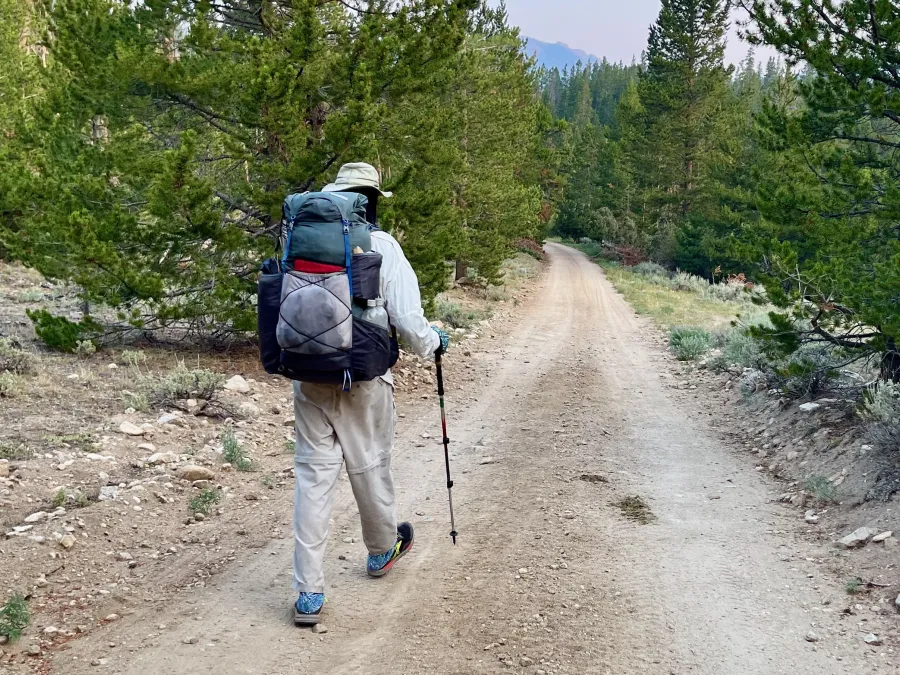 Top O' walks on a gravel road