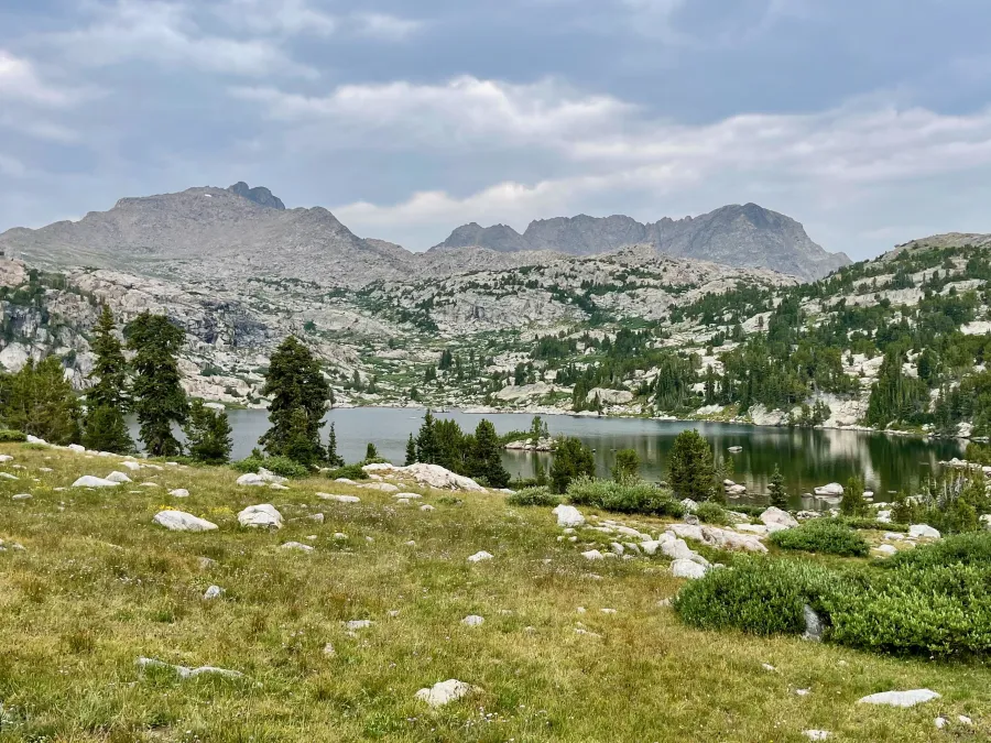 A view of Tommy Lake