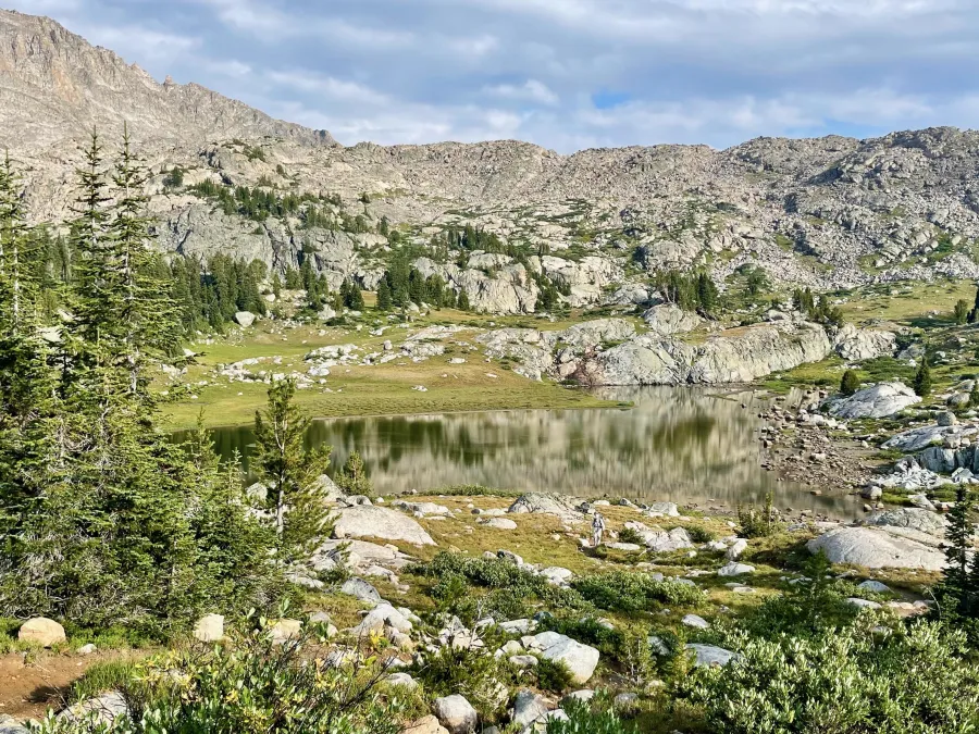 A pond near Indian Pass Trail