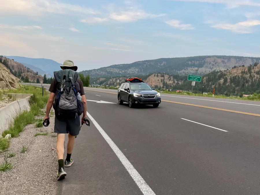 Entering South Fork again