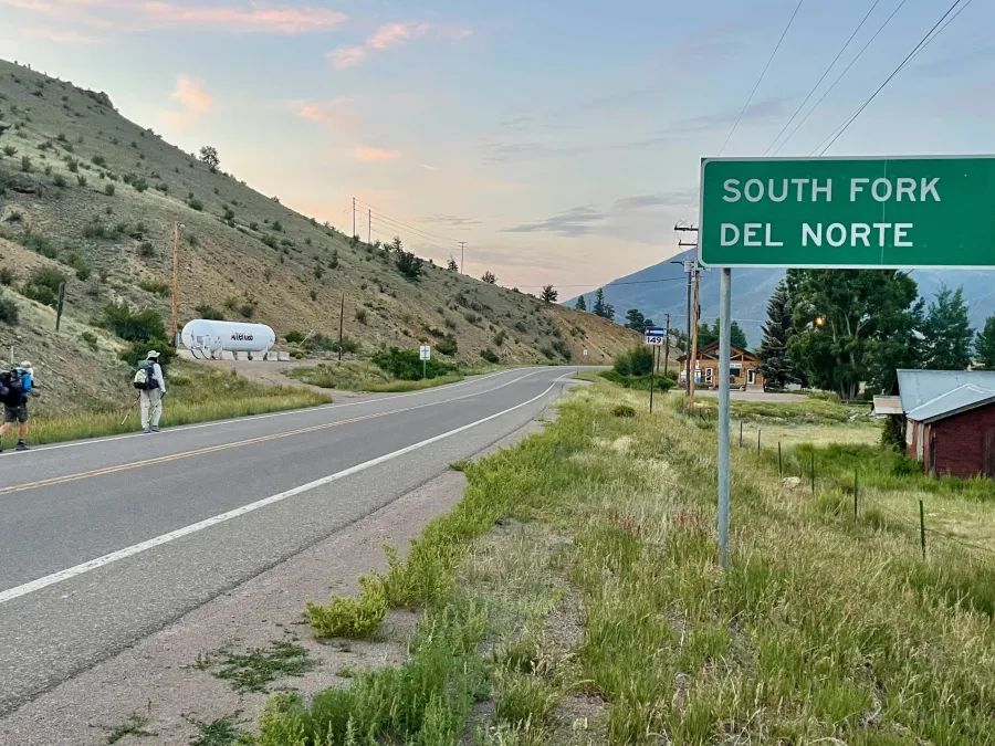 Leaving Creede, Colorado
