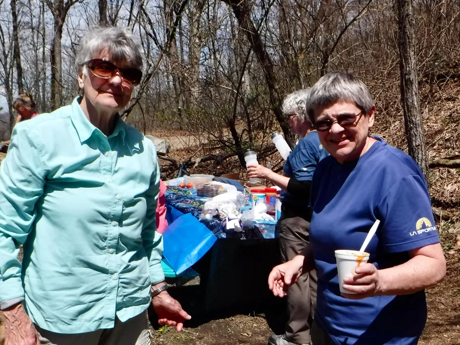 Trail magic ladies