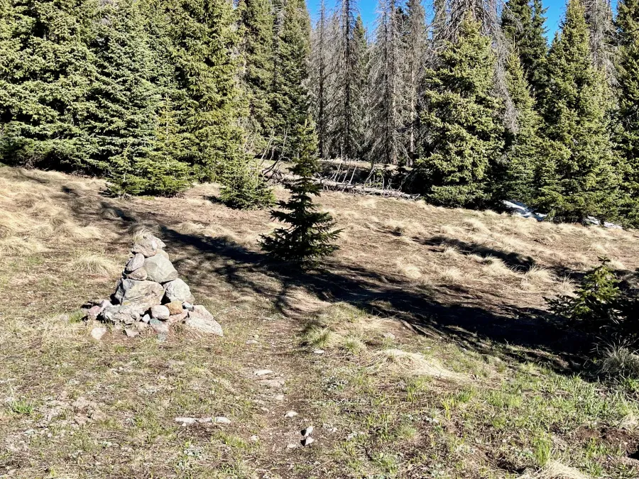 A cairn on the CDT