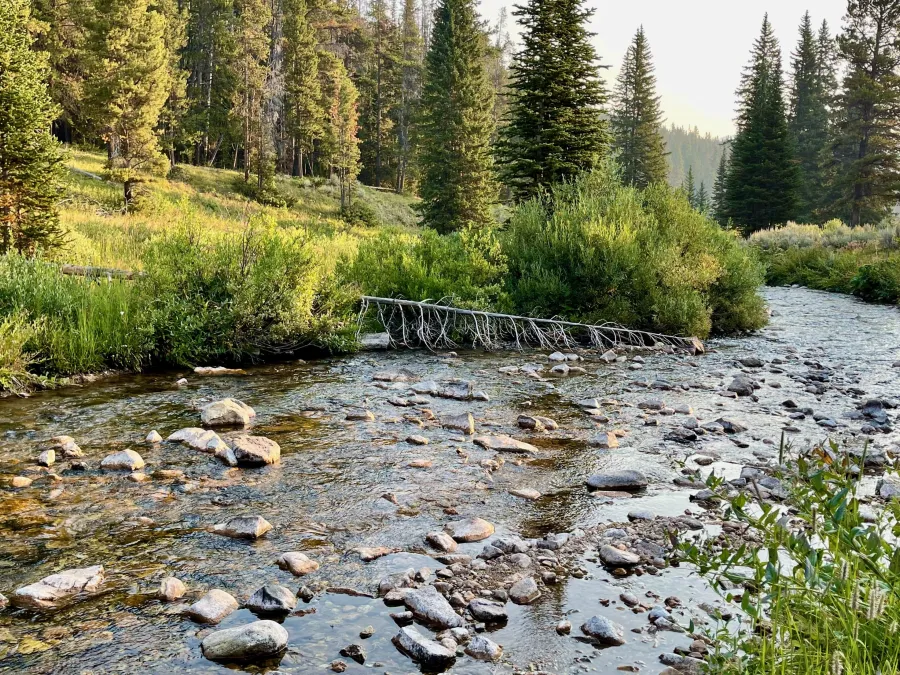 Crossing Fawn Creek again