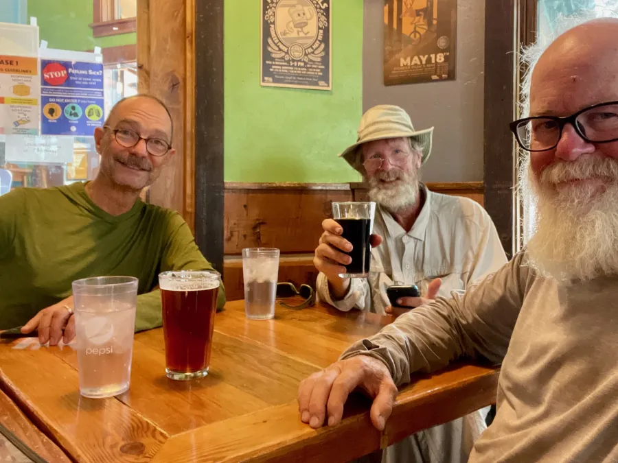 Polecat, Top O', and Gravity drink beer